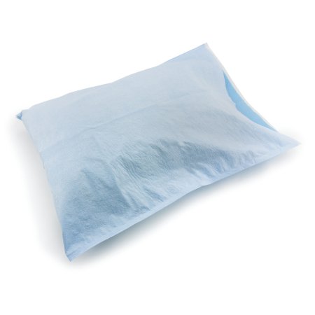 McKesson Pillowcase McKesson Standard Blue Disposable - Case of 100 - 18-918-CS