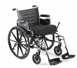 Invacare Wheelchair Tracer® IV Dual Axle Desk Length Arm Elevating Legrest Midnight Blue Upholstery 22 Inch Seat Width Adult 350 lbs. Weight Capacity - Each - 1192386-EA