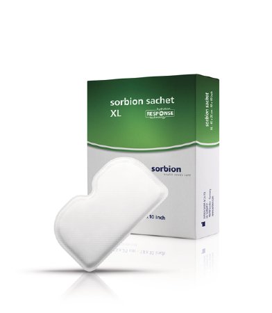 BSN Medical Hydroactive Wound Dressing Cutimed® Sorbion® Sachet XL 10 X 18 Inch Rectangle - Box of 10 - 7324000-BX