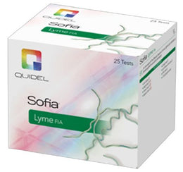 Quidel Other Infectious Disease Test Kit Sofia® Lyme FIA Fluorescence Immunoassay (FIA) Lyme Disease Test Serum / Plasma Sample 25 Tests CLIA Moderate Complexity - KT/25 - 20298-KT