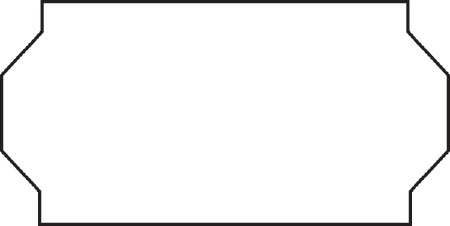 Precision Dynamics Blank Label TXII® Multipurpose Label White Paper 1/2 X 1 Inch - Each - TX-B-EA