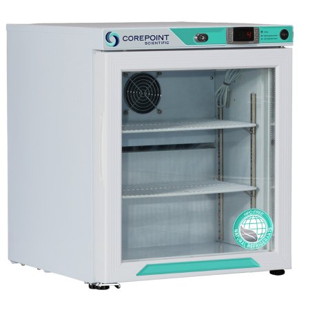 Horizon Scientific Inc Refrigerator Corepoint™ Scientific Laboratory Use 1 cu.ft. 1 Swing Glass Door Left Hinged Manual Defrost - Each - PR011WWGLH/0-EA