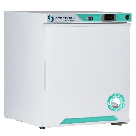Horizon Scientific Inc Refrigerator Corepoint™ Scientific Laboratory Use 1 cu.ft. 1 Solid Swing Door Cycle Defrost - Each - PR011WWW/0-EA