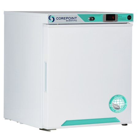 Horizon Scientific Inc Refrigerator Corepoint™ Scientific Laboratory Use 1 cu.ft. 1 Solid Swing Door Left Hinged Cycle Defrost - Each - PR011WWWLH/0-EA