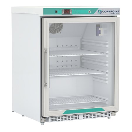Horizon Scientific Inc Undercounter Refrigerator Corepoint™ Scientific Laboratory Use 4.6 cu.ft. 1 Swing Glass Door Cycle Defrost - Each - PR051WWGADA/0-EA