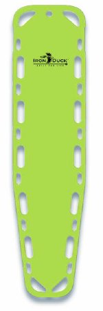 Fleming Industries Ultra Vue Backboard 600 lbs. Weight Capacity Lime Green High Density Polyethylene - Each - 35775-PLG-EA