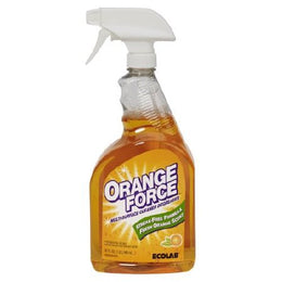 EcoLab Orange Force™ Surface Cleaner / Degreaser Nonabrasive Pump Spray Liquid 32 oz. Bottle Citrus Scent NonSterile - Case of 6 - 6100463-CS