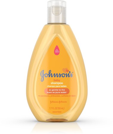 Johnson & Johnson Consumer Baby Shampoo Johnson's® no more tears® 1.7 oz. Flip Top Bottle Scented - Case of 144 - 10381371025616-CS