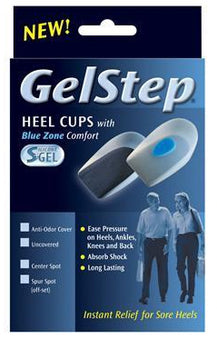 Pedifix Heel Cup GelStep® Large Without Closure Male 9 to 11-1/2 / Female 10-1/2 to 12 Foot - Pair - 5050-L-PR