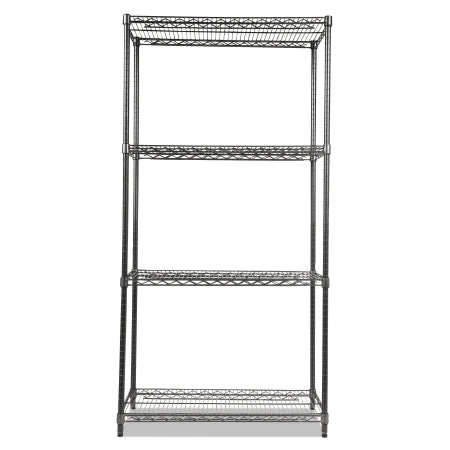 Lagasse Wire Shelving Kit Alera® 4 Shelves 18 X 36 X 72 Inch - Each - ALESW503618BA-EA