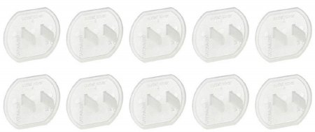 Grainger Outlet Safety Cap Clear, Plastic - Each - 52NY39-EA