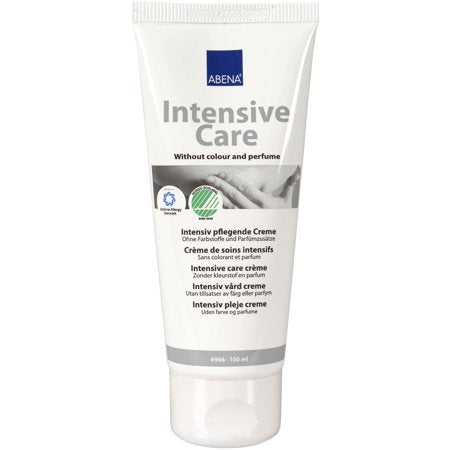 Abena North America Hand and Body Moisturizer Abena Intensive Care 100 mL Tube Unscented Cream - Case of 12 - 6966-CS