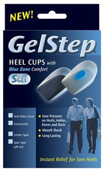Pedifix Heel Cup GelStep® Large Without Closure Male 9 to 11-1/2 / Female 10-1/2 to 12 Foot - Pair - 5050-C-L-PR