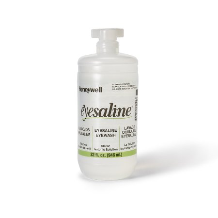 Honeywell Safety Products Eyewash Solution Eyesaline® 32 oz. Bottle - Case of 12 - 32-000455-0000-H5-CS