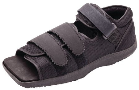 Ossur Square Toe Post-Op Shoe Medium Female Black - Each - 18105-EA