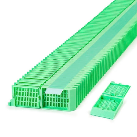 Simport Scientific Tissue Cassette Unisette™ Acetal Green - Case of 1000 - M505-4T-CS