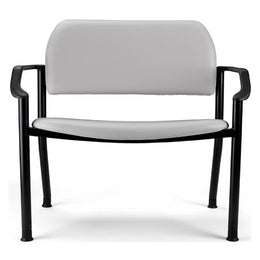 Midmark Side Chair Ritter 282 Stone With Armrests Vinyl - Each - 282-001-814-EA