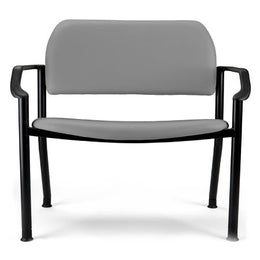 Midmark Side Chair Ritter 282 Iron Ore With Armrests Vinyl - Each - 282-001-851-EA