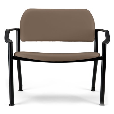 Midmark Side Chair Ritter 282 Robust Brown With Armrests Vinyl - Each - 282-001-852-EA