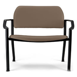 Midmark Side Chair Ritter 282 Robust Brown With Armrests Vinyl - Each - 282-001-852-EA