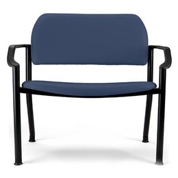 Midmark Side Chair Ritter 282 Soothing Blue With Armrests Vinyl - Each - 282-001-855-EA