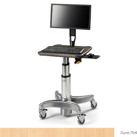 Midmark Midmark® Workstation Secure Laptop Workstation with Mouse Tray Without Drawers Without Shelves - Each - 6218-001-794-EA
