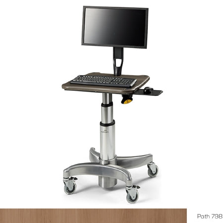Midmark Midmark® Workstation Secure Laptop Workstation with Mouse Tray Without Drawers Without Shelves - Each - 6218-001-798-EA