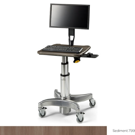 Midmark Midmark® Workstation Secure Laptop Workstation with Mouse Tray Without Drawers Without Shelves - Each - 6218-001-799-EA