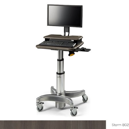 Midmark Midmark® Workstation Secure Laptop Workstation with Mouse Tray Without Drawers Without Shelves - Each - 6219-001-802-EA