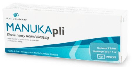 Manukamed Honey Wound Dressing MANUKApli 1.5 oz. Paste Sterile - Case of 50 - MM0051-CS