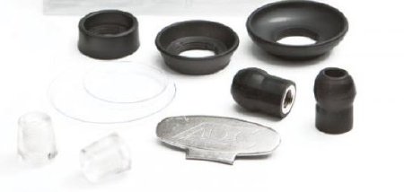 American Diagnostic Corp Stethoscope Eartip ADC® For use with ADC’s ADSCOPE and Proscope lines of stethoscopes - Pair - 602-08BKN-PR