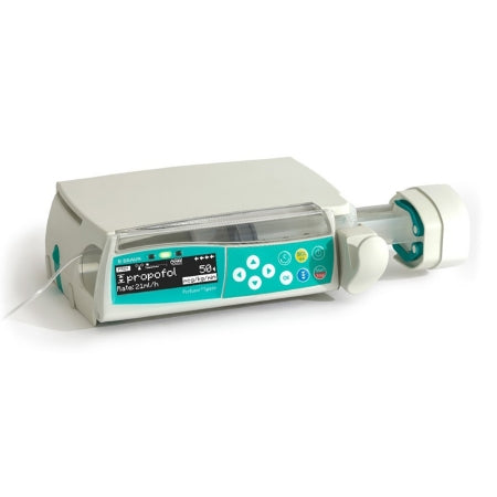 B. Braun Syringe Infusion Pump Perfusor® Space® Ni-MH, Lithium Ion Battery NonWireless 3 to 60 mL Syringe 0.01 to 99.99 mL/h in stages from 0.01 mL/h100.0 â€“ 999.9 mL/h in stages from 0.1 mL/h - Each - 639-002-EA