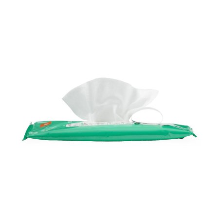 Medline Incontinence Care Wipe ReadyCleanse Soft Pack Water / Phenoxyethanol / Benzoic Acid Unscented 5 Count - Case of 30 - MSC095311-CS