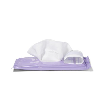 Medline Rinse-Free Bath Wipe ReadyBath® Fresh Soft Pack Water / Aloe / Ethyl Alcohol Unscented 8 Count - Case of 30 - MSC095309-CS