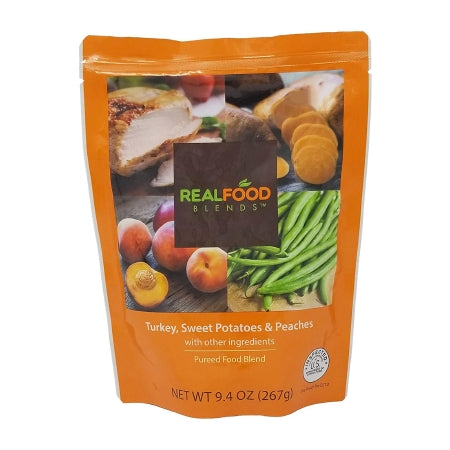 Nutricia North America Tube Feeding Formula Real Food Blends™ Turkey / Sweet Potatoes / Peaches Flavor Liquid 9.4 oz. Pouch - Each - 176990-EA