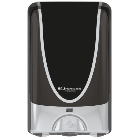 SC Johnson Professional USA Inc Hand Hygiene Dispenser TouchFREE Ultra ™ Black / Chrome Plastic Touch Free 1.2 Liter Wall Mount - Case of 8 - TF2CHR-CS