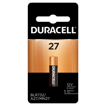 Duracell Alkaline Battery Duracell® MN27 Cell 12V Disposable 1 Pack - Case of 36 - MN27BPK-CS