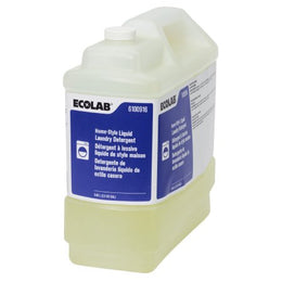EcoLab Laundry Detergent Home-Style 2-1/2 gal. Jug Liquid Scented - Each - 6100916-EA