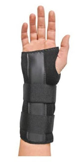 Alimed Wrist Support Econo Wrist Foam / Tricot Left or Right Hand Black One Size Fits Most - Each - 2970002667-EA
