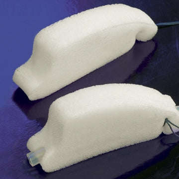 DeRoyal Nasal Packing Non-impregnated 1.5 X 2 X 4.5 cm Sterile With Airway - Box of 10 - 34-103-BX
