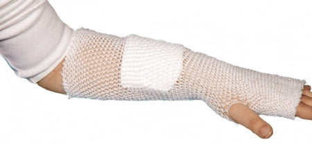 Medi-Tech International Elastic Net Retainer Dressing MT Spandage™ Pre-Cuts Tubular / Pre-Cut Elastic 36 Inch Length Size 4 White Large Hand / Arm / Leg / Foot NonSterile - Case of 50 - MT4X36-CS