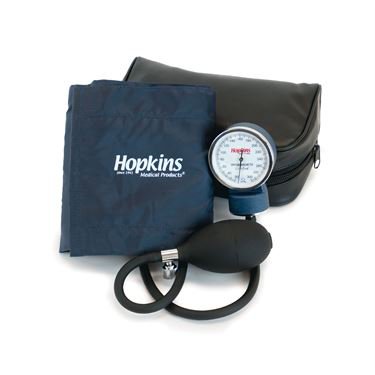 Hopkins Medical Products Aneroid Sphygmomanometer Unit Hopkins Adult Cuff Nylon 25 to 40 cm Palm Aneroid - Pack of 6 - 526645PK-PK