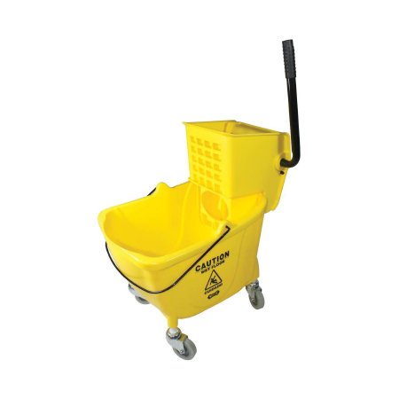 R3 Reliable Redistribution Resource Mop Bucket with Wringer Zephyr Yellow - Each - 75085135-EA