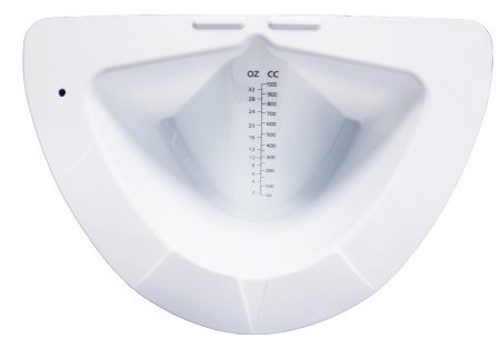 GMAX Industries Commode Specimen Collector 1,000 mL (32 oz.) Without Closure Unprinted NonSterile - Each - GS210-EA
