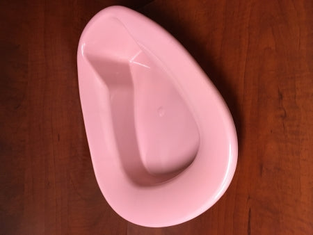 GMAX Industries Stackable Bedpan Mauve 2 Quart / 1893 mL - Case of 50 - GP21004-CS