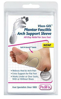 Pedifix Arch Sleeve Visco-GEL® Plantar Fasciitis Arch Support Sleeve Large / X-Large Pull-On Foot - Each - P1450-L/XL-EA