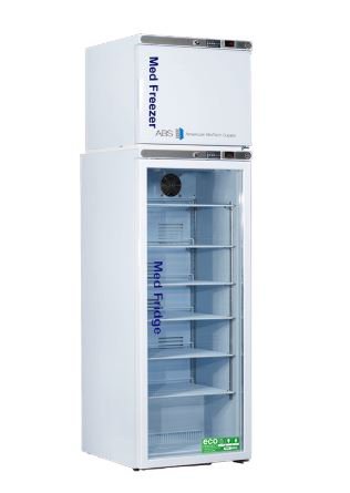 Horizon Scientific Inc Refrigerator / Freezer ABS® Laboratory Use 12 cu.ft. 2 Swing Doors; 1 Glass, 1 Solid Automatic / Cycle Defrost - Each - ABT-HC-RFC12GA-EA