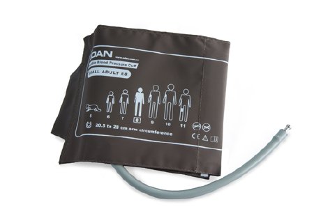 EdanUSA & MDPro Reusable Blood Pressure Cuff 20.5 to 28 cm Arm Small Adult Cuff - Each - CUFF.E8-EA