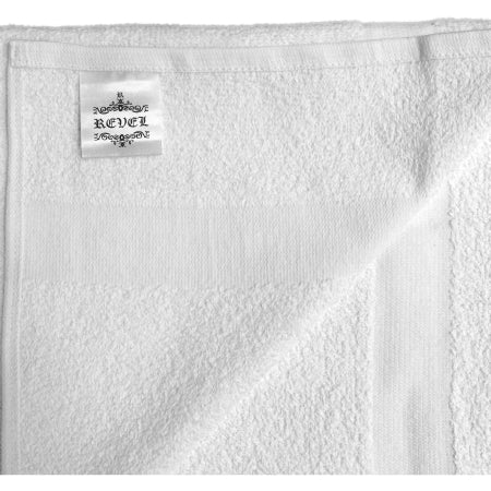Royal Blue Intl Bath Towel Revel Titan 24 X 48 Inch RS Cotton 86% / Polyester 14% White Reusable - DZ/12 - 107406-DZ
