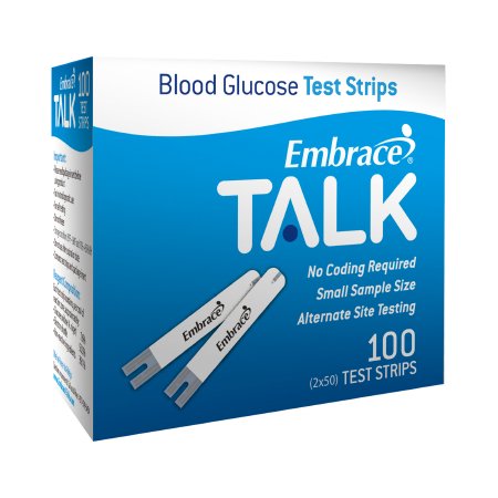 Omnis Health Blood Glucose Test Strips Embrace® - Box of 1 - APX03AB0304-BX